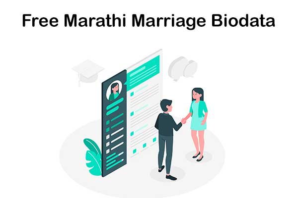 Download Your Free Marriage Biodata